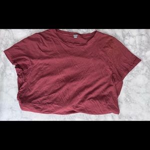 AERIE Tie-back crop top/gym top